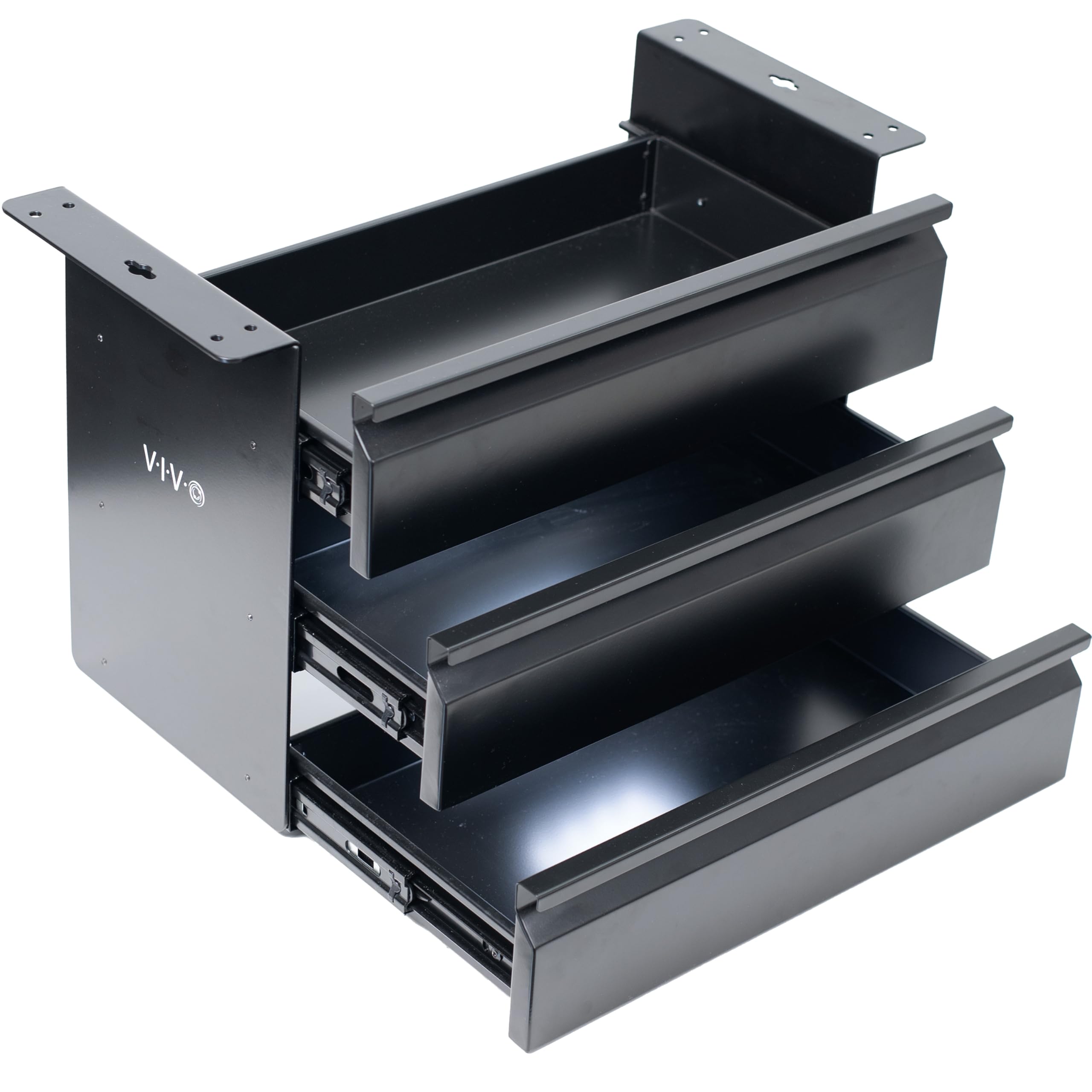Amazon.com: VIVO 16 in Slide Out Dual Tier Storage Drawer, Under